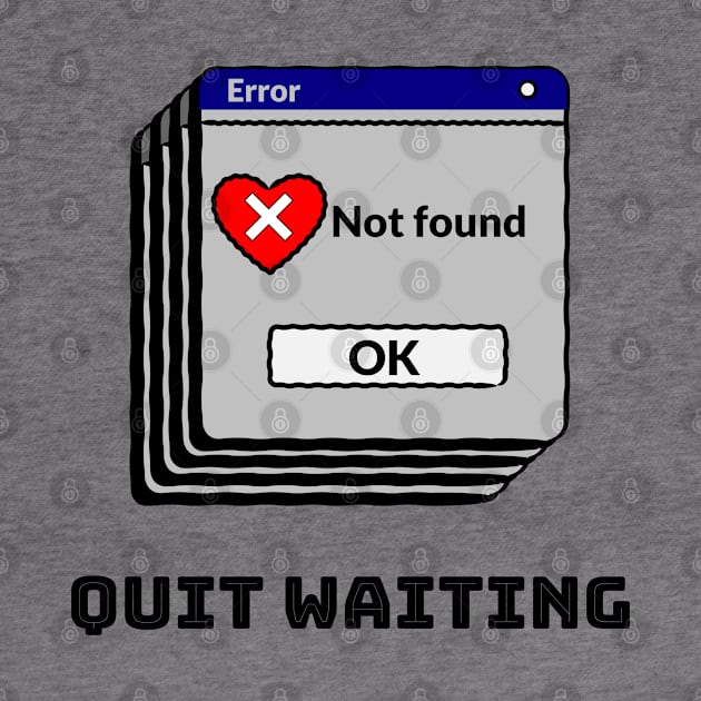 Error Heart Not Found by BlueCloverTrends